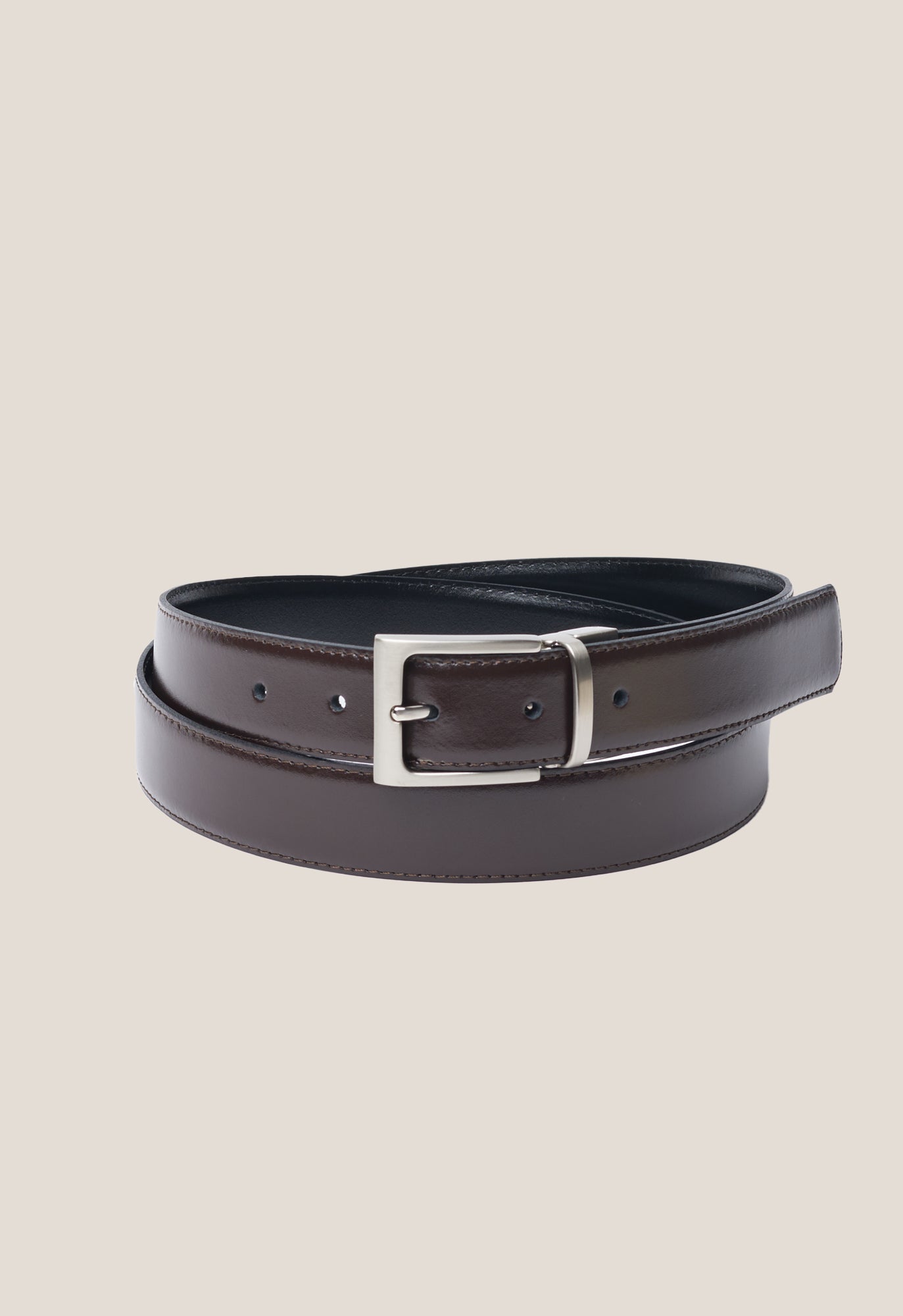 Cinturón Reversible Negro y Marrón