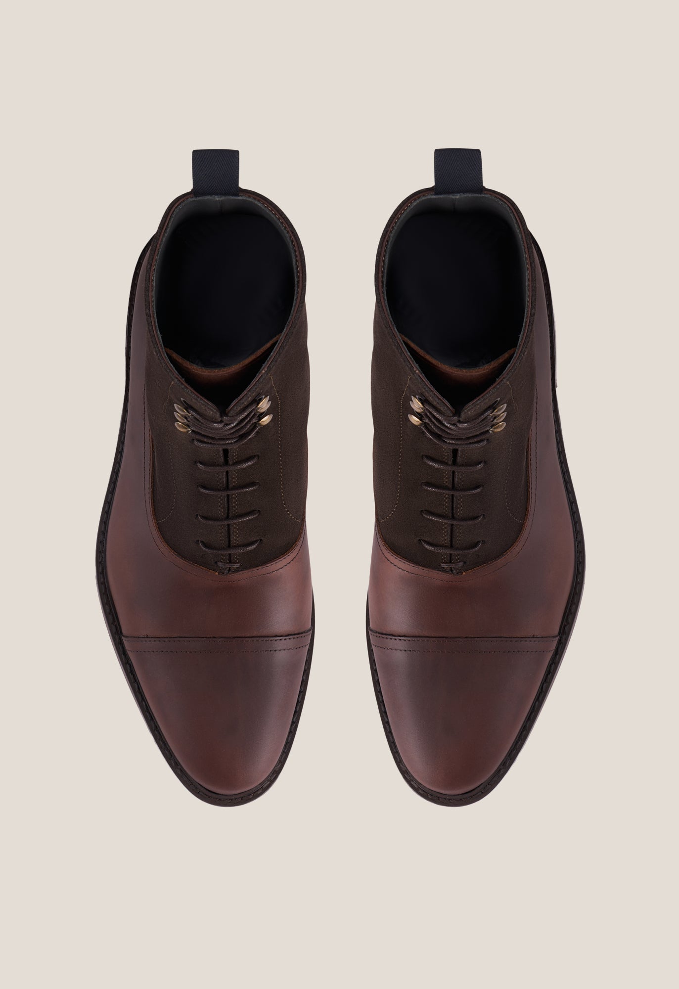 Landa Combinado Waxy Castaña/ Ante Chocolate