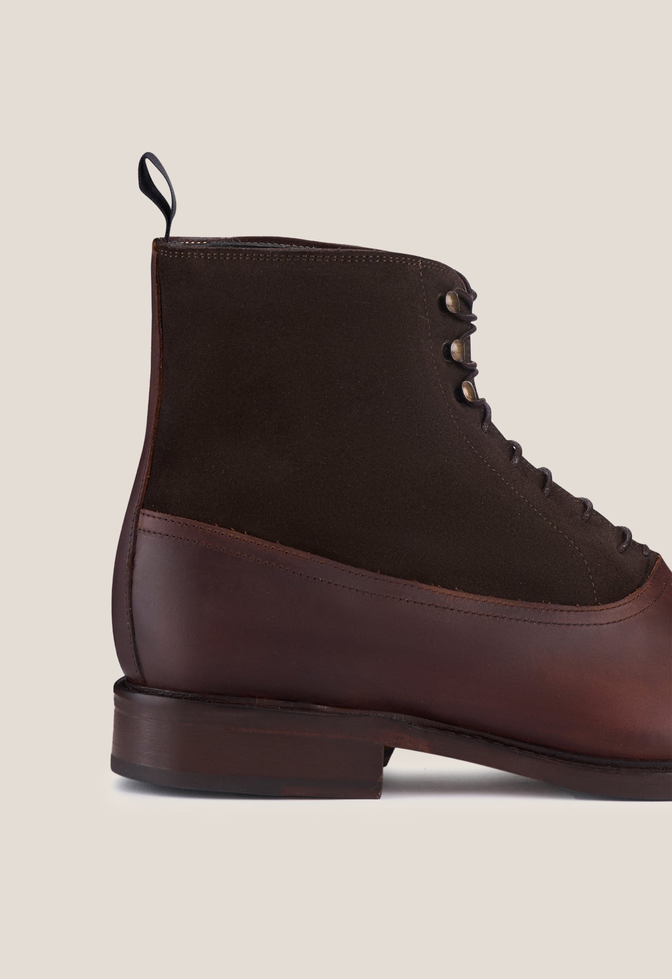 Landa Combinado Waxy Castaña/ Ante Chocolate