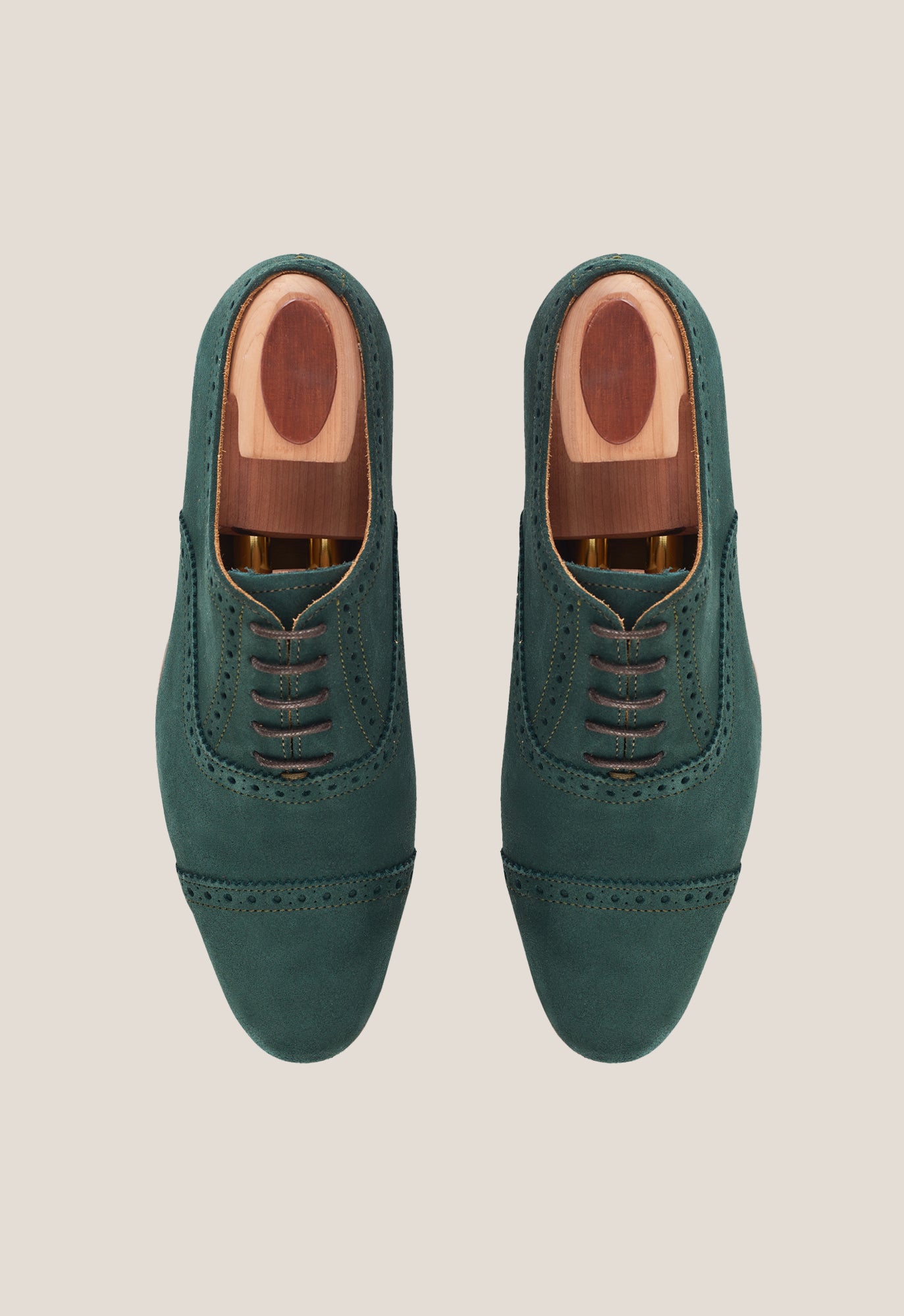 Orense Green Suede