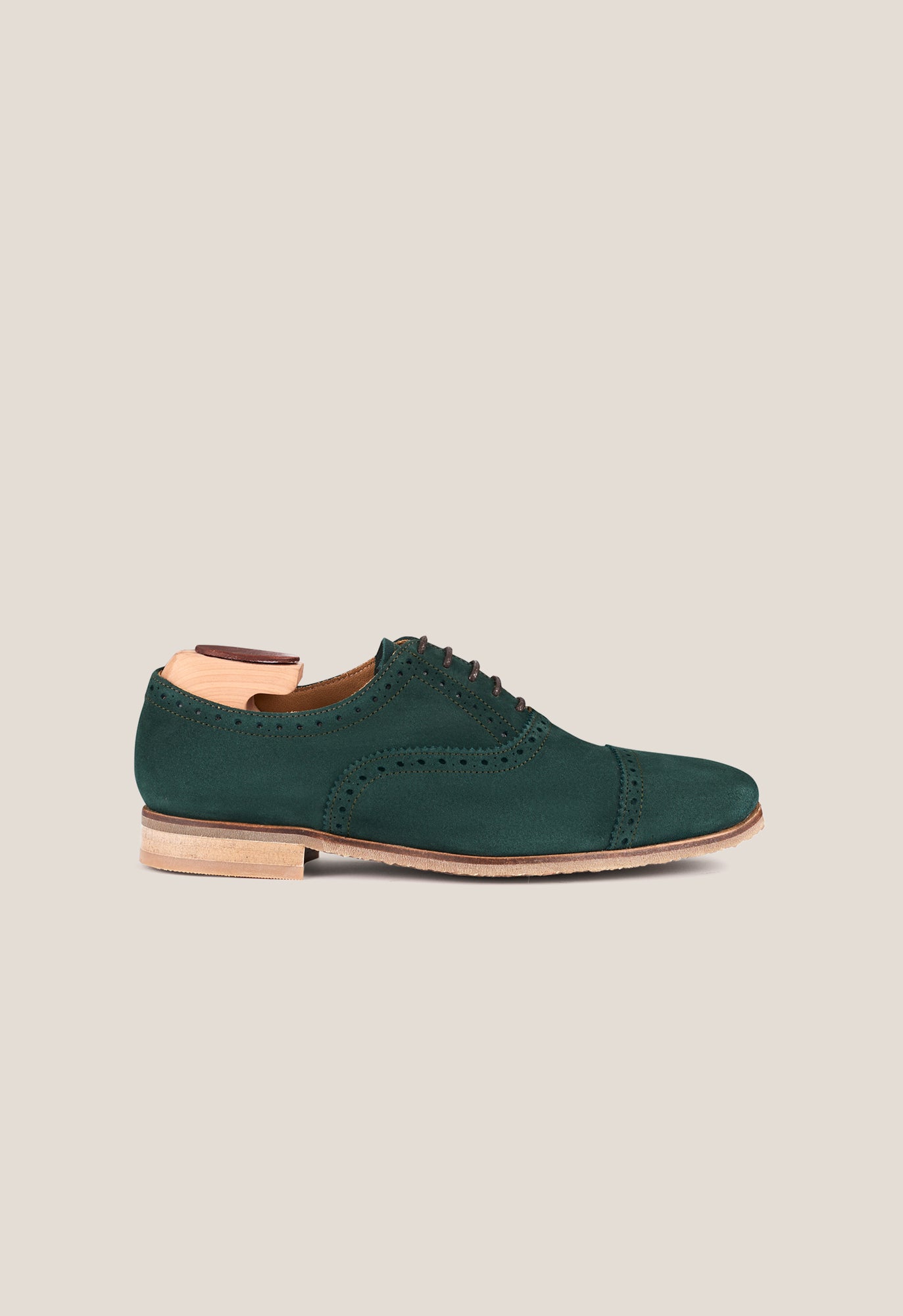Orense Green Suede