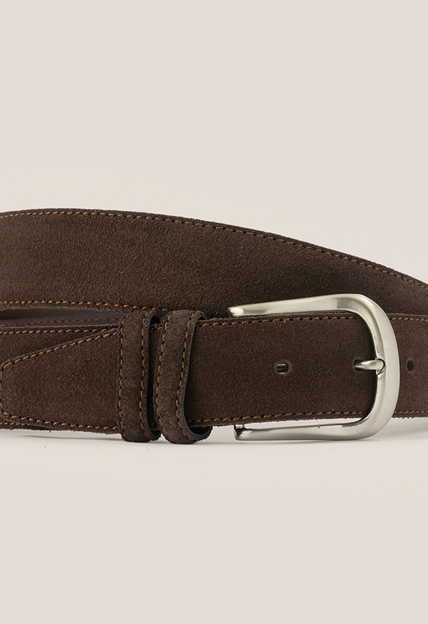 Cinturón Ante Chocolate