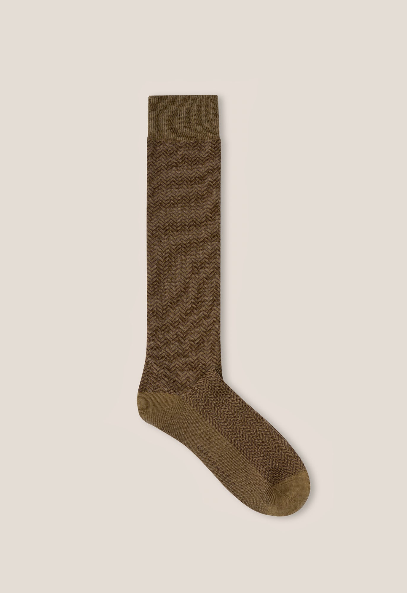 Calcetín Aldán Algodón Marrón