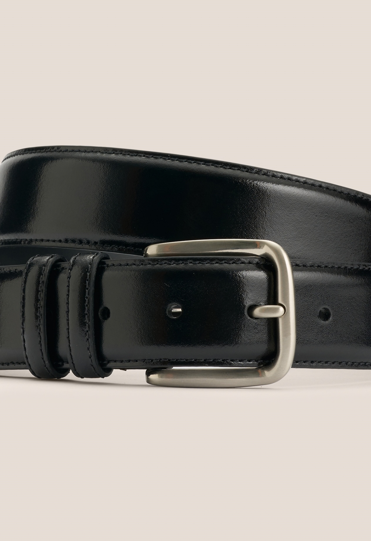 Black Calf Belt