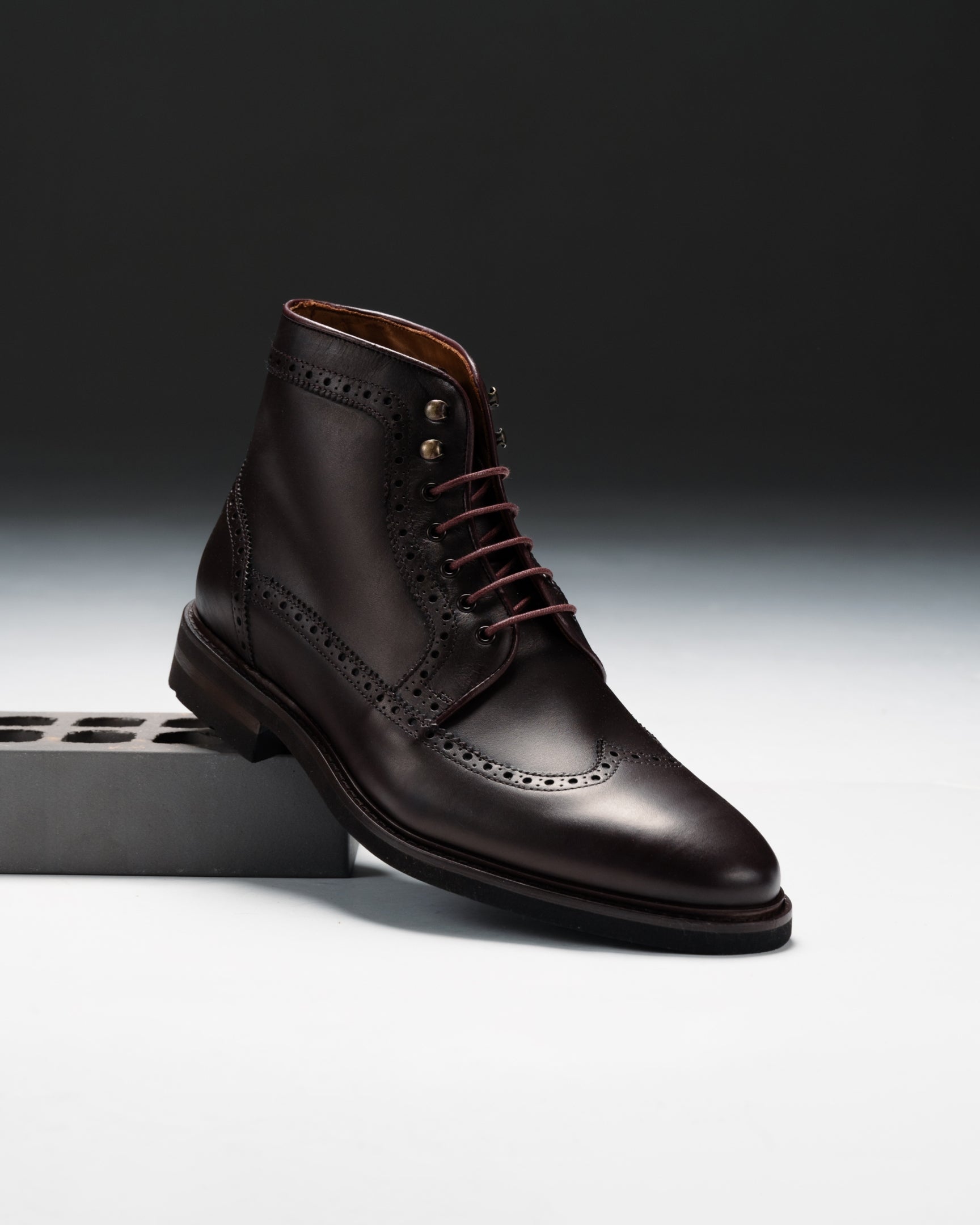 Bidasoa Calf Burgundy