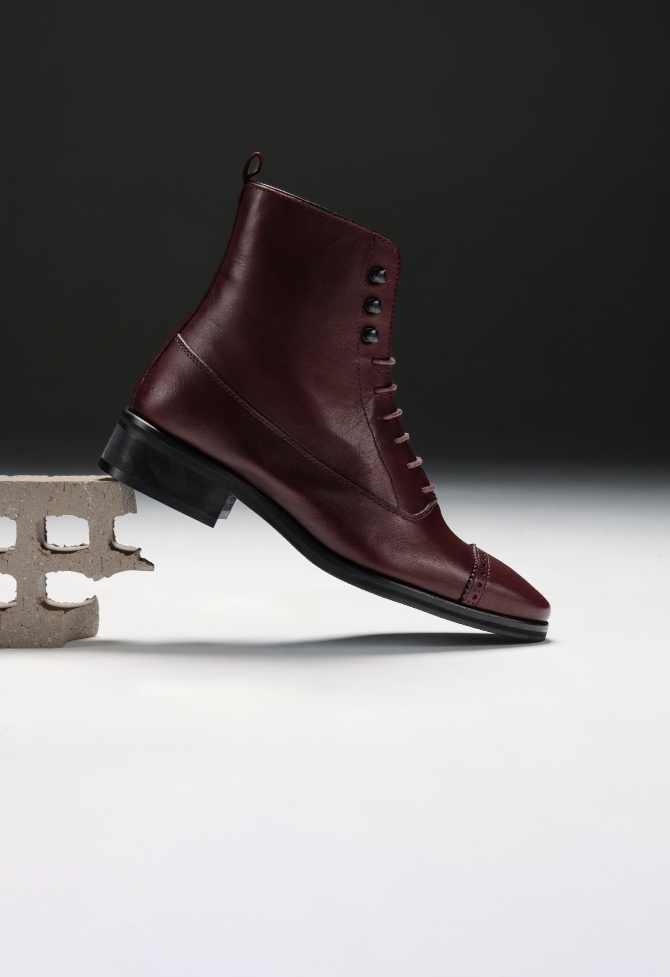 Lugo Burgundy Calf