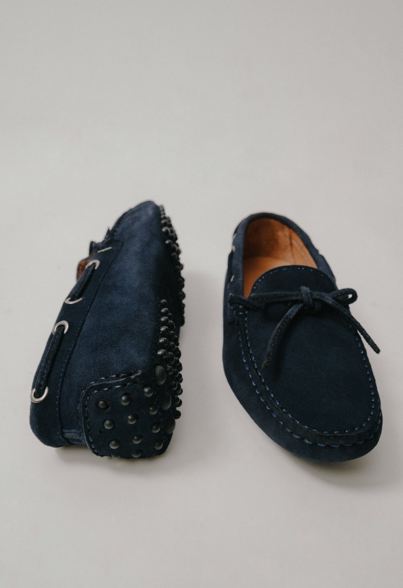 Alaia Suede Navy