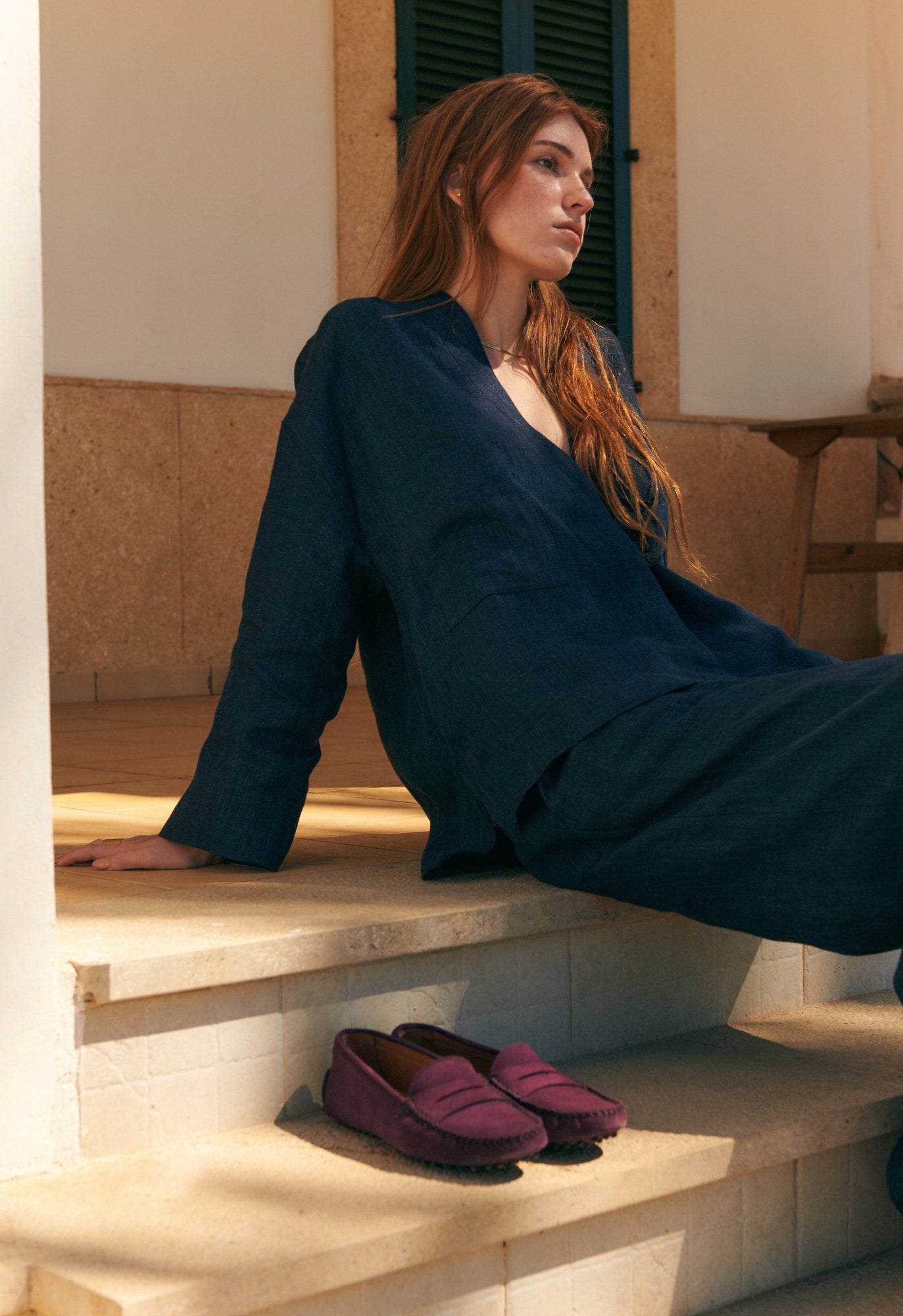 Zahara Suede Purple