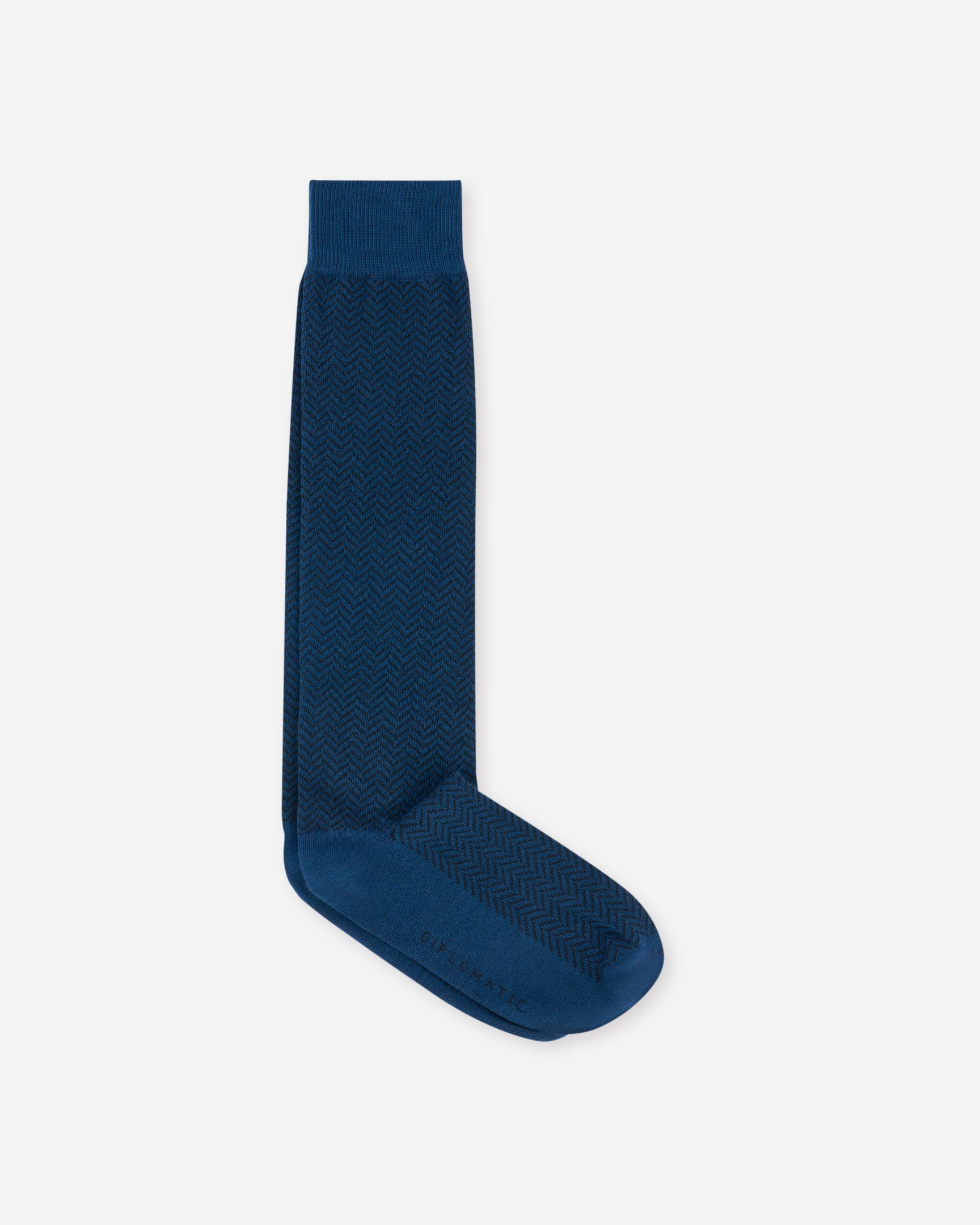 Aldán Navy Cotton Sock
