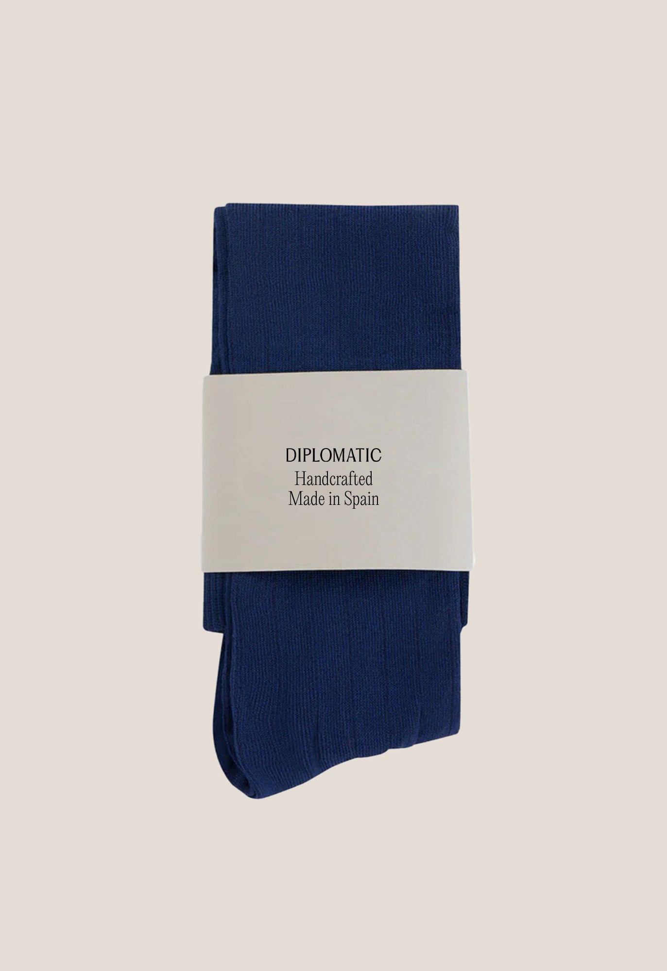 Cibeles Navy Scottish Thread Sock