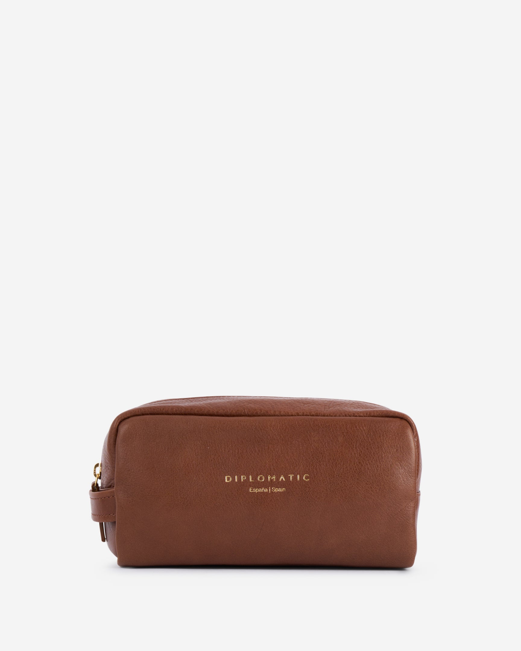 Calf Leather Toiletry Bag 