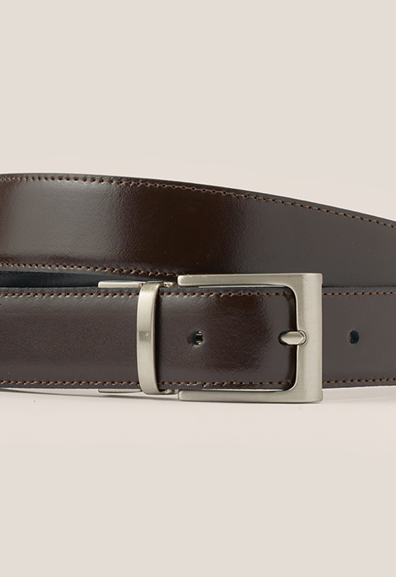 Cinturón Reversible Negro y Marrón