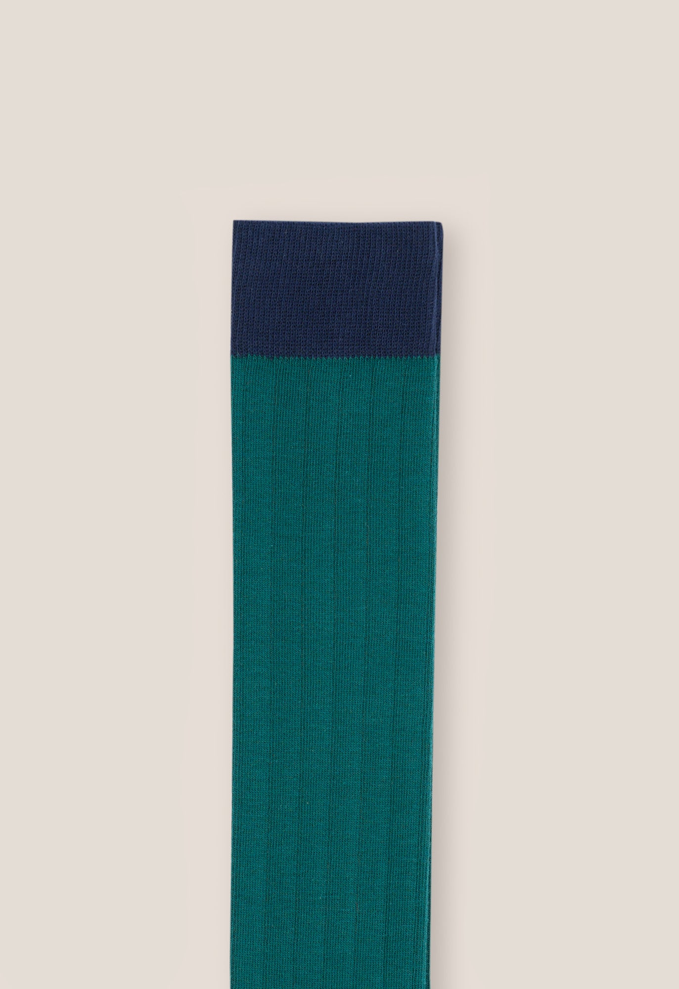 Verín Cotton Sock Emerald / Navy