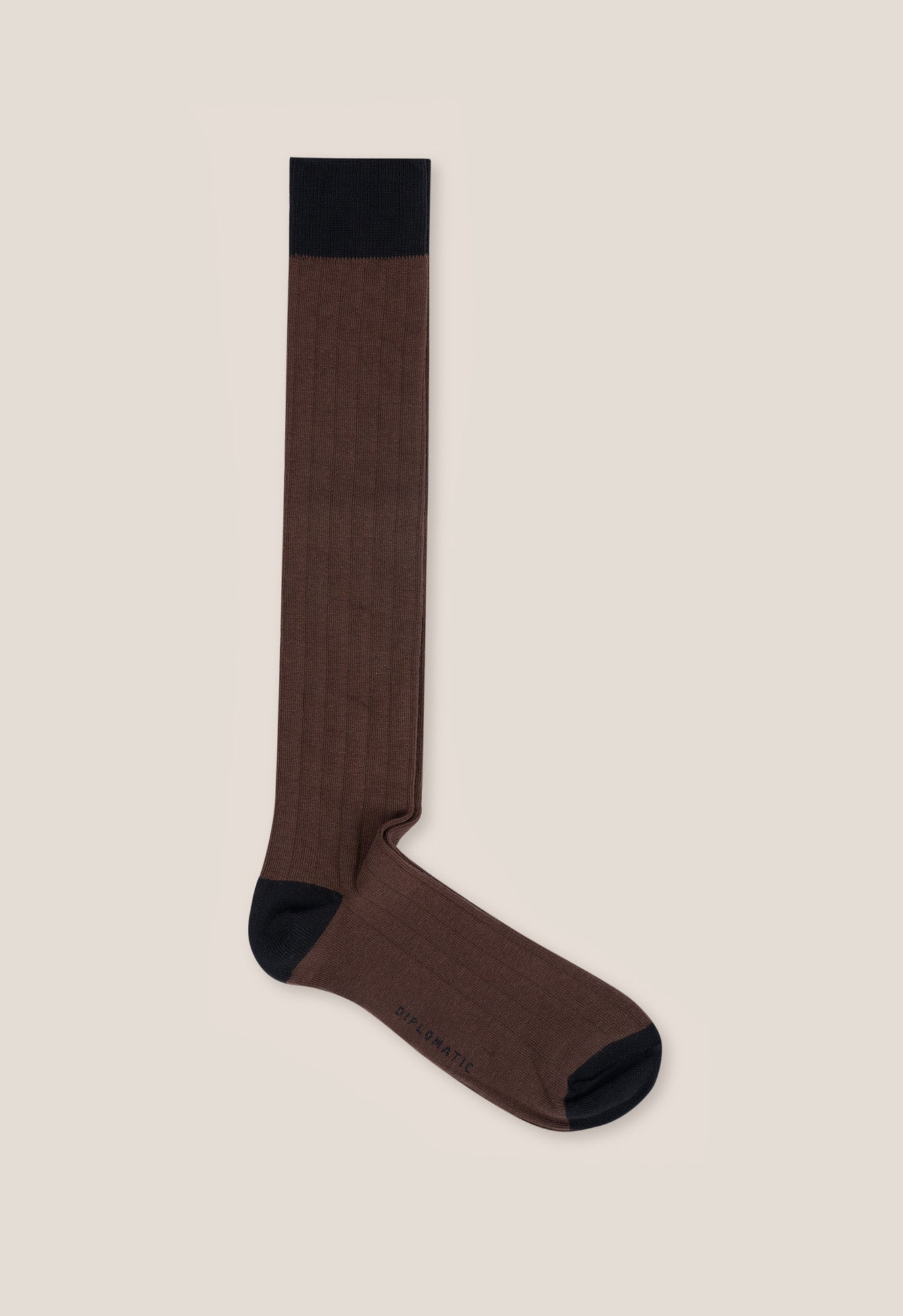Verín Cotton Sock Brown / Black