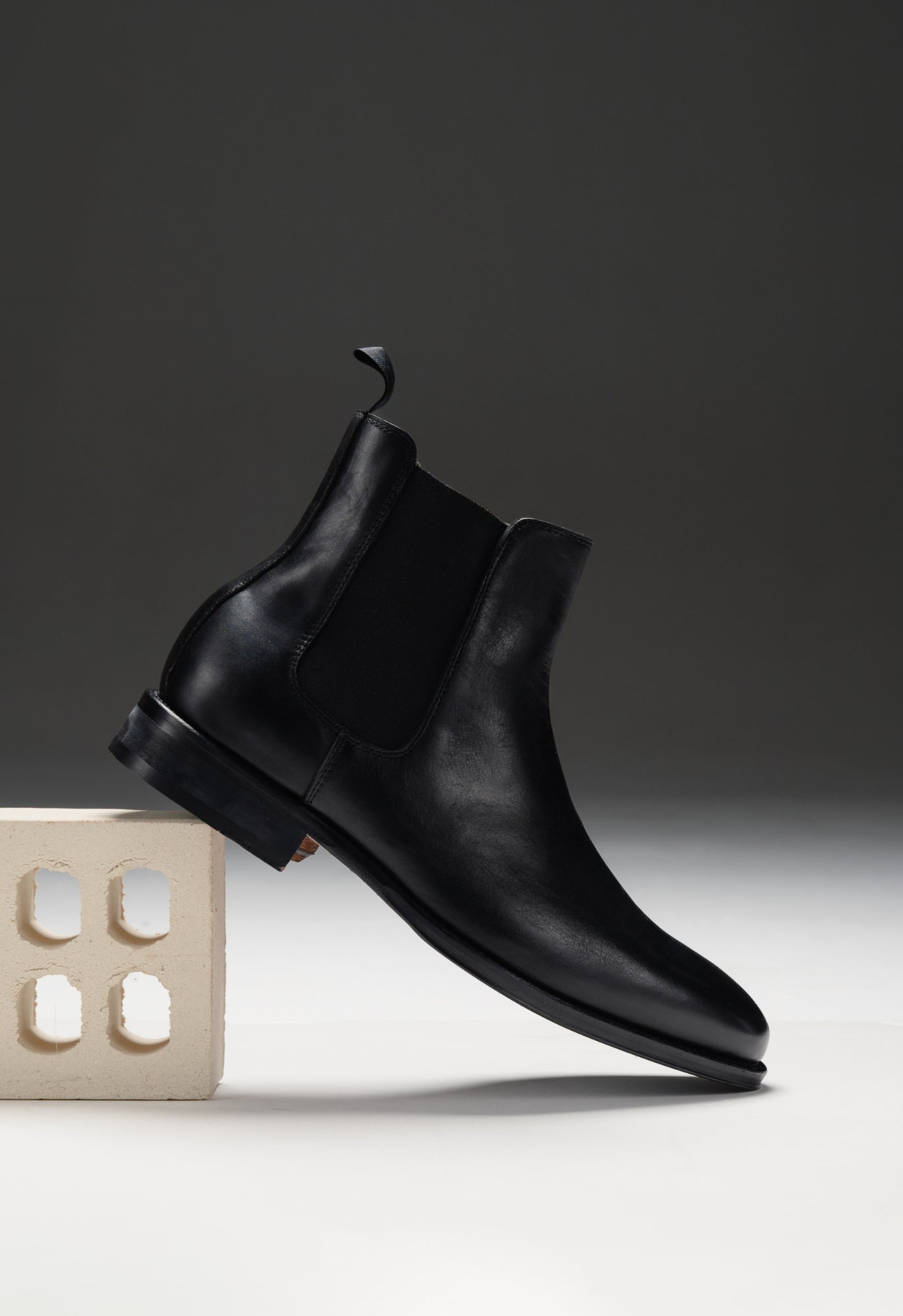Chelsea Black Calf