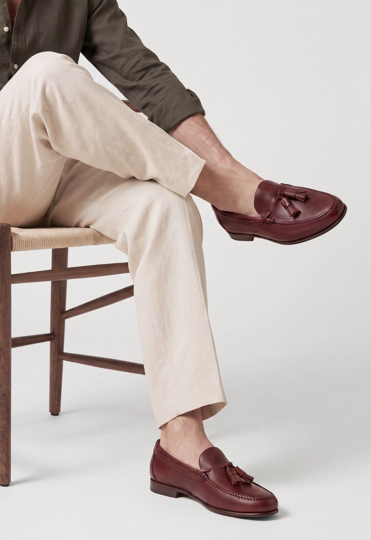 Duero Calf Burgundy