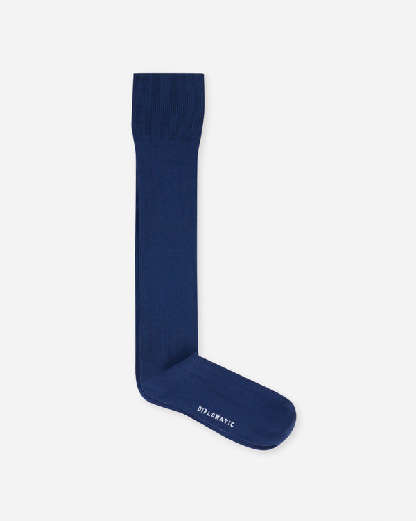 Cibeles Navy Scottish Thread Sock