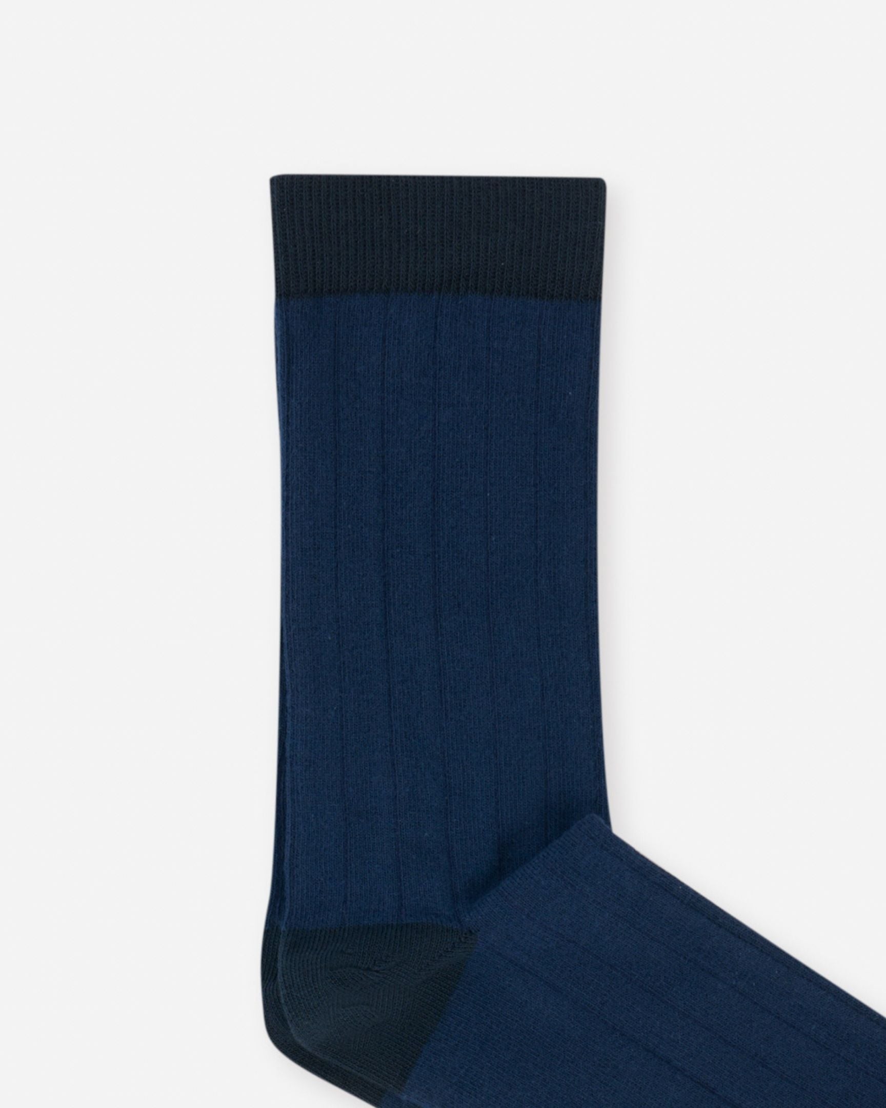 Navy Cotton Laza Sock