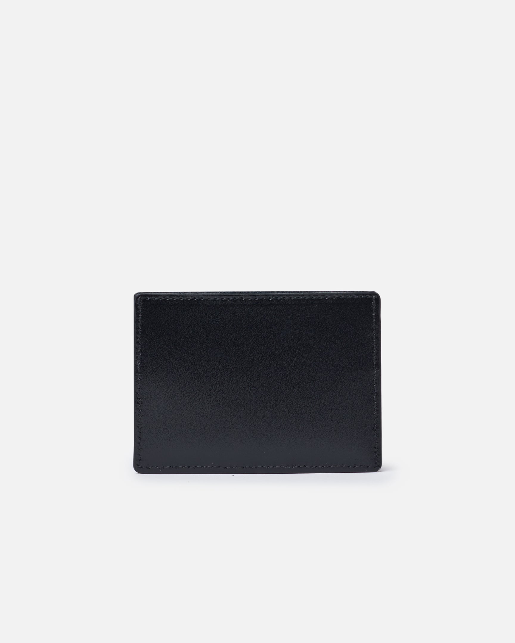 Black calf card holder 10x7,5cm